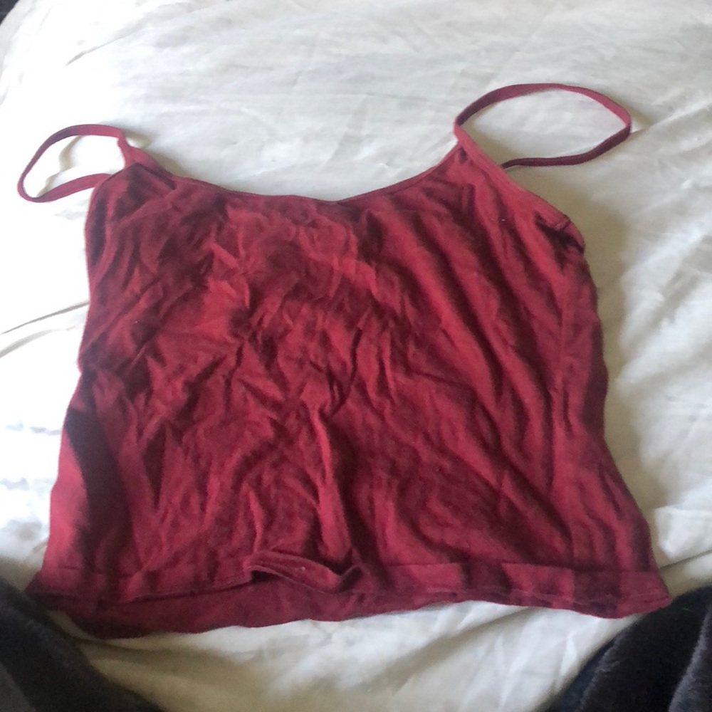 Hollister cropped tank